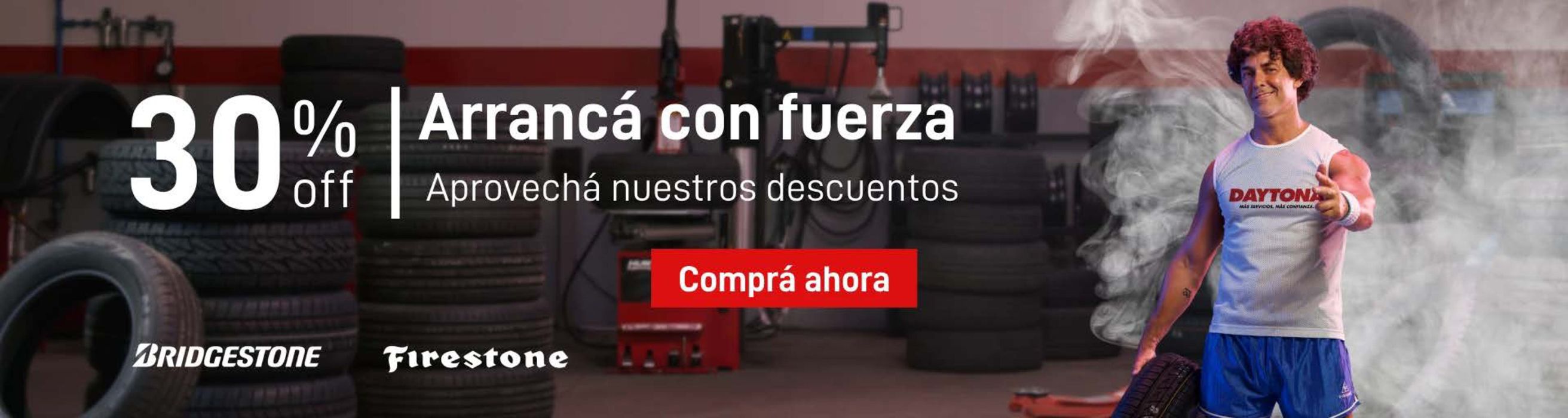 Catálogo Daytona en Quilmes | Aprovechá nuestros descuentos 30% off | 8/4/2024 - 28/4/2024