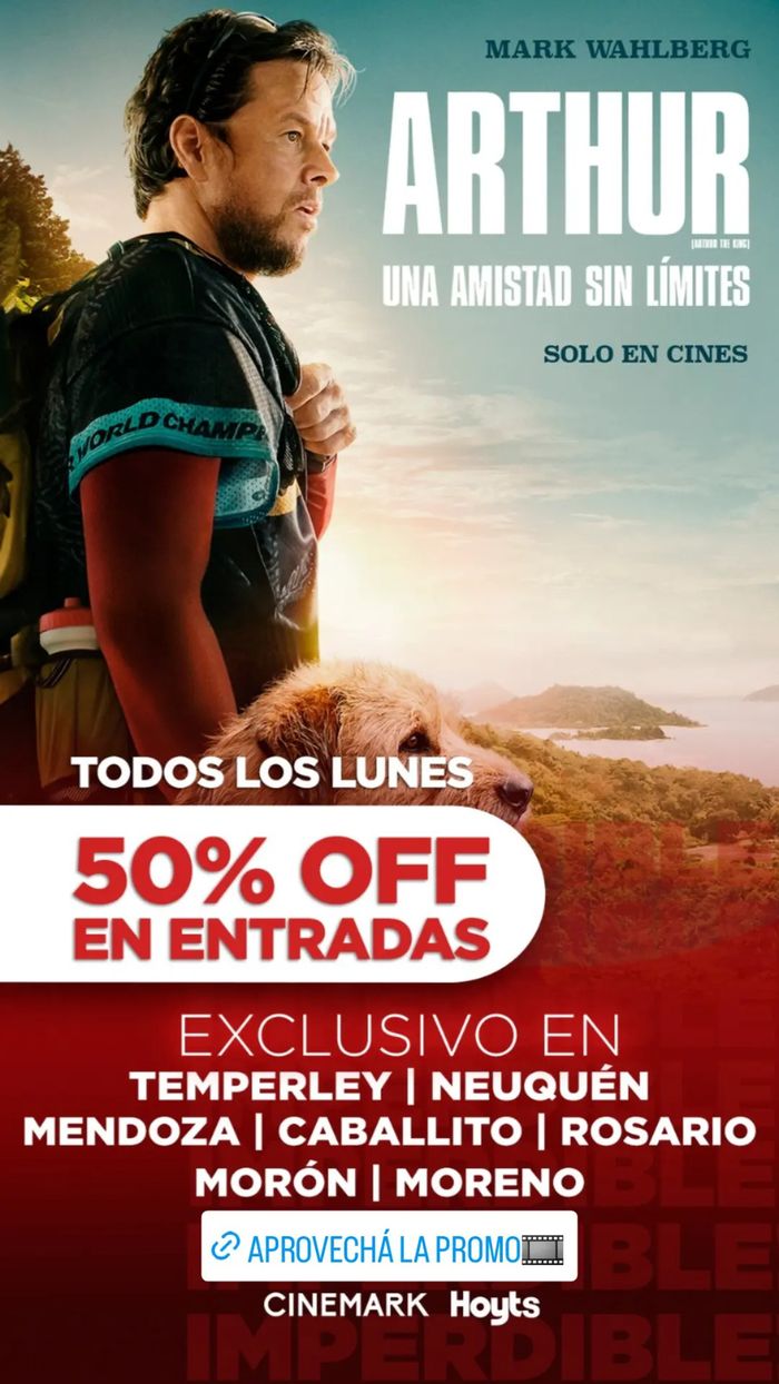 Catálogo Cinemark Hoyts en Martínez | 50% off en entradas todos los lunes | 15/4/2024 - 29/4/2024
