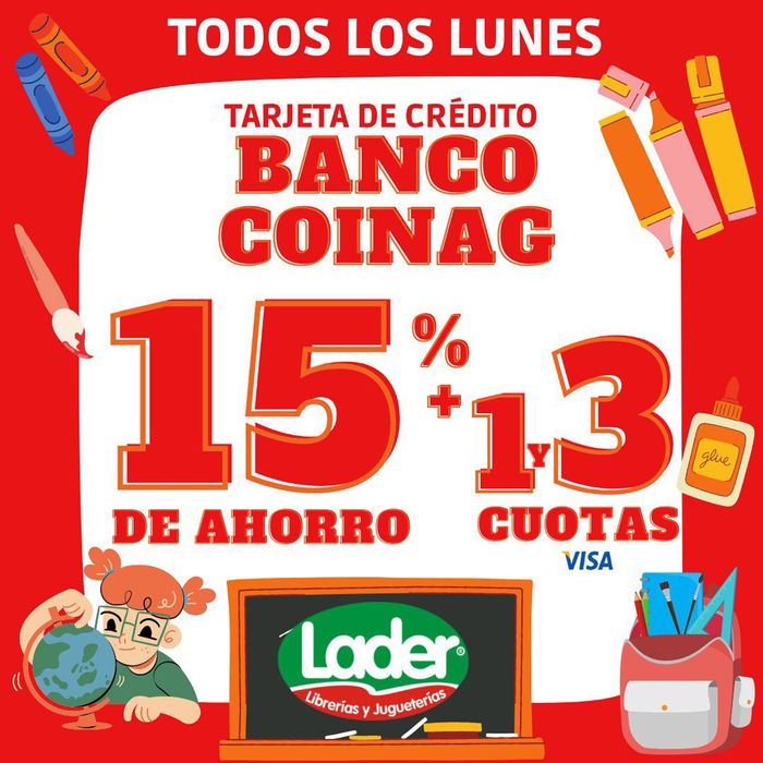 Catálogo Librerias Lader en Rosario | Promociones Bancarias Librerias Lader | 10/4/2024 - 1/5/2024