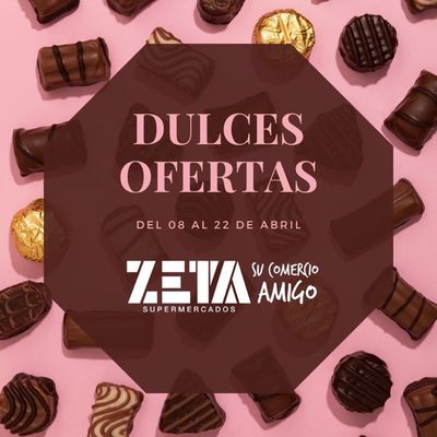 Ofertas de Hiper-Supermercados en Villa Leloir | Dulces Ofertas Supermercados Zeta  de Supermercados Zeta | 11/4/2024 - 22/4/2024