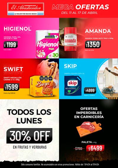 Ofertas de Hiper-Supermercados en Villa Leloir | Catálogo El Abastecedor de El Abastecedor | 11/4/2024 - 17/4/2024