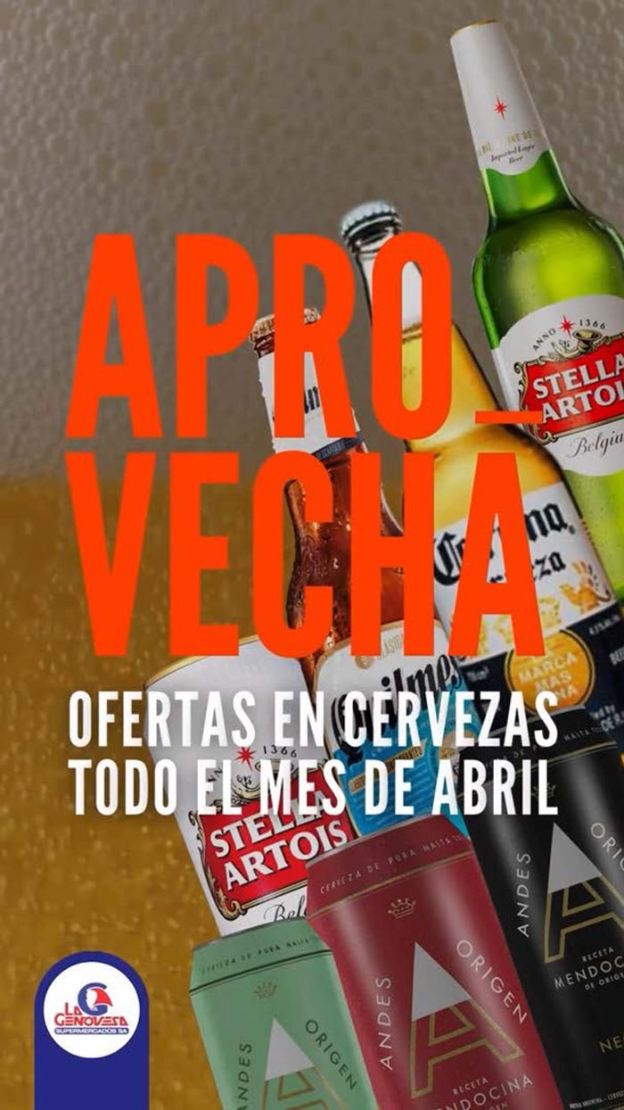 Catálogo La Genovesa en Avellaneda (Buenos Aires) | Ofertas La Genovesa en cervezas | 11/4/2024 - 30/4/2024