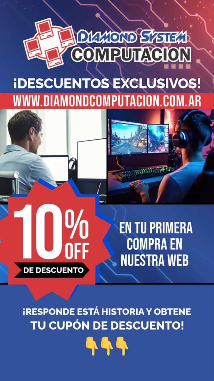 Catálogo Diamond Computacion en Martínez | 10% off de descuento | 11/4/2024 - 25/4/2024