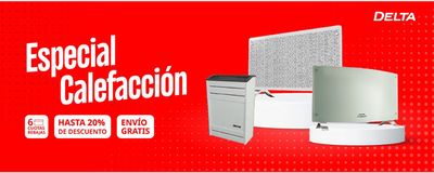 Ofertas de Electrónica y Electrodomésticos en Sarandí | Especial Calefacción hasta 20% de descuento de Delta | 11/4/2024 - 30/4/2024