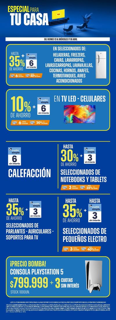 Catálogo Supermercados Vea en Moreno | Ofertas Supermercados Vea al 17/04 | 12/4/2024 - 17/4/2024