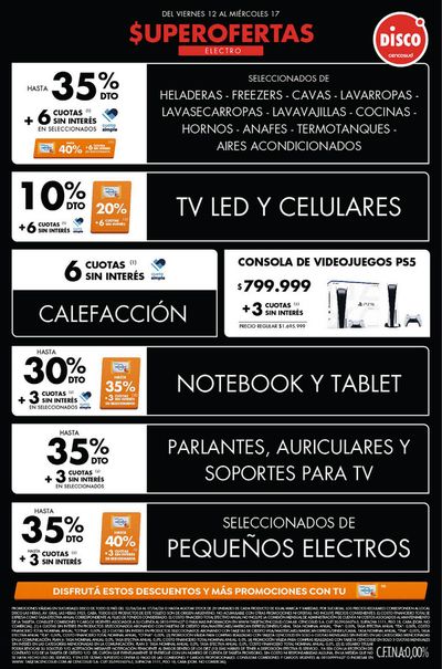 Catálogo Disco en Ramos Mejía | Superofertas en Electro | 12/4/2024 - 17/4/2024