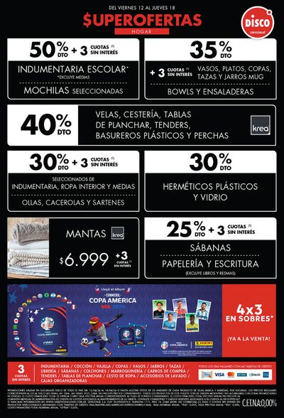 Ofertas de Hiper-Supermercados en Mar del Plata | Superofertas en Hogar de Disco | 12/4/2024 - 18/4/2024