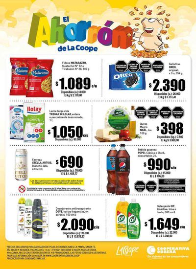 Ofertas de Hiper-Supermercados en San Martín de los Andes | Ofertas Cooperativa Obrera de Cooperativa Obrera | 12/4/2024 - 17/4/2024