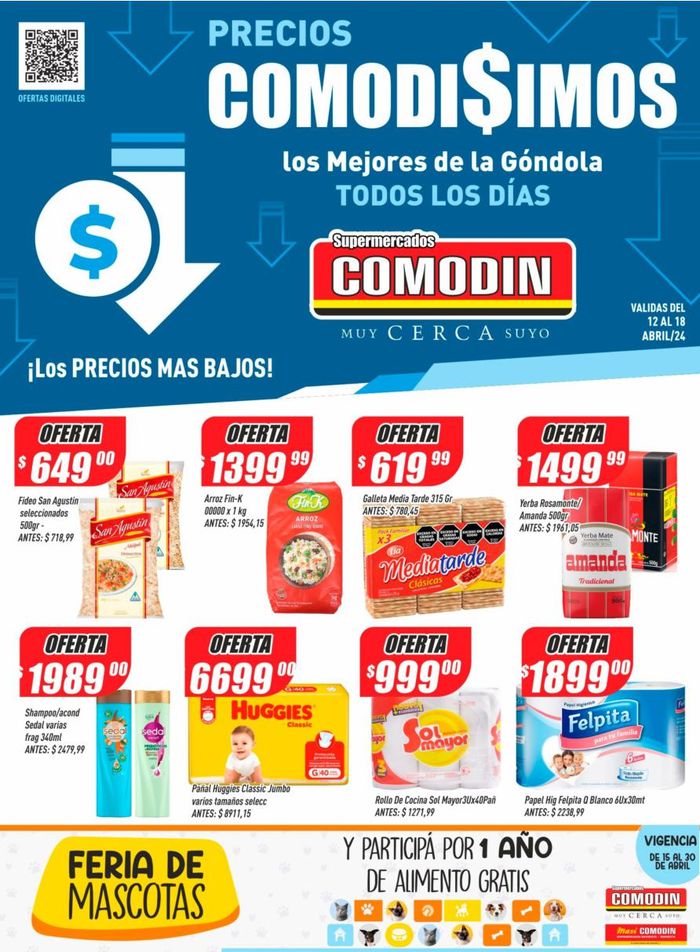 Catálogo Supermercados Comodin en Buenos Aires | Ofertas Supermercados Comodin | 15/4/2024 - 18/4/2024