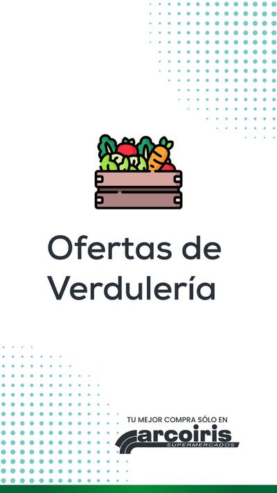 Ofertas de Hiper-Supermercados en Totoras | Ofertas de Verdulería de Arcoiris Supermercados | 15/4/2024 - 18/4/2024