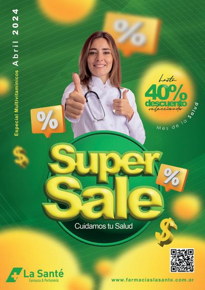 Ofertas de Farmacias y Ópticas en San Martín | Catálogo Abril La Santé de La Santé | 15/4/2024 - 30/4/2024