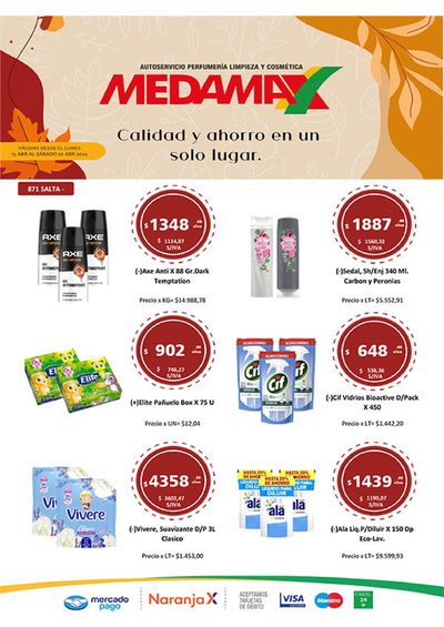 Catálogo Medamax | Ofertas Semanales Salta | 15/4/2024 - 20/4/2024