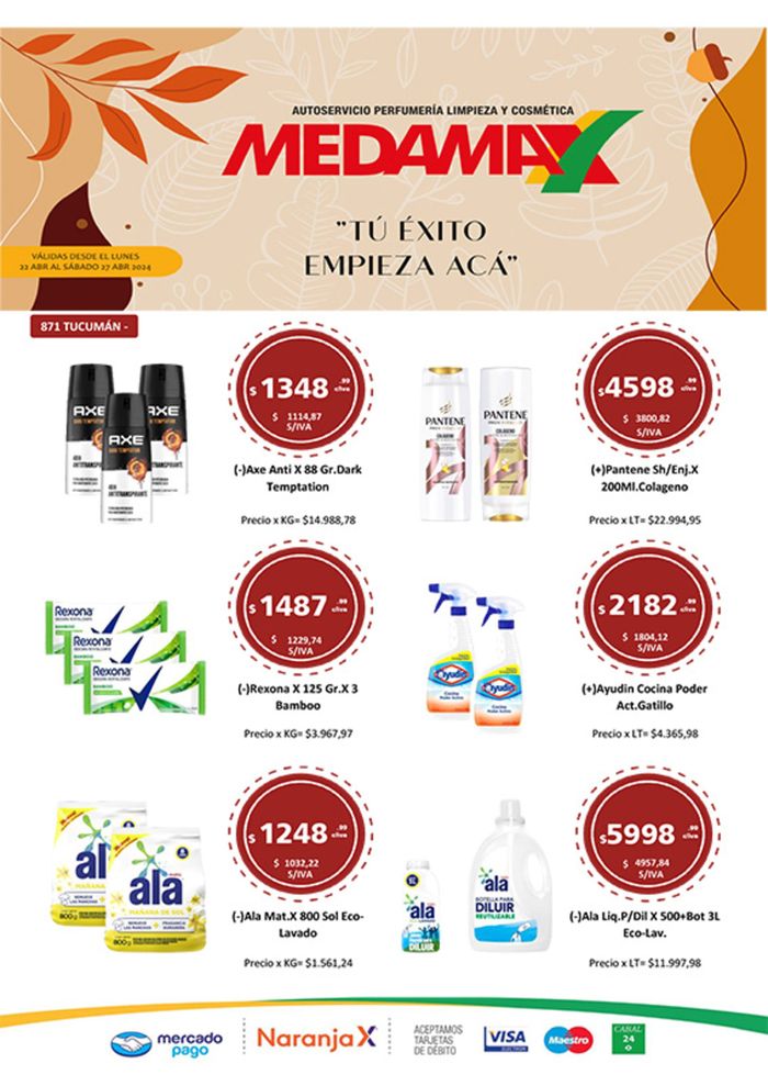 Catálogo Medamax | Ofertas Semanales Tucumán | 15/4/2024 - 20/4/2024