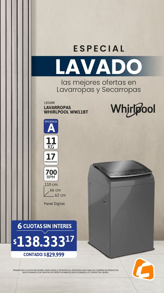 Catálogo Cetrogar en Buenos Aires | Especiales Lavado Cetrogar | 16/4/2024 - 21/4/2024