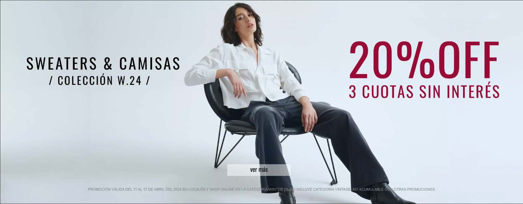 Catálogo Sweet en Córdoba | Sweaters & Camisas 20% OFF | 16/4/2024 - 17/4/2024