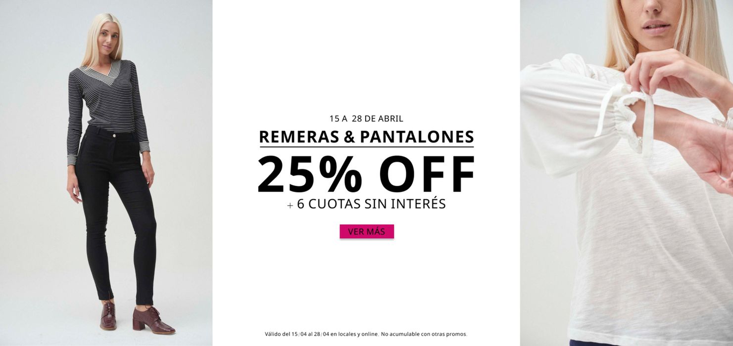 Catálogo Ted Bodin en Mendoza | Remeras & Pantalones 25% OFF | 16/4/2024 - 28/4/2024