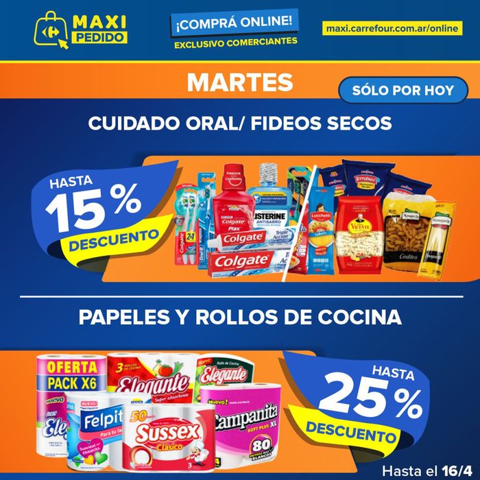 Catálogo Carrefour Maxi en Belén de Escobar | Ofertas Carrefour Maxi | 16/4/2024 - 16/4/2024