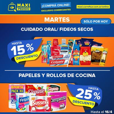 Ofertas de Hiper-Supermercados en El Palomar | Ofertas Carrefour Maxi de Carrefour Maxi | 16/4/2024 - 16/4/2024