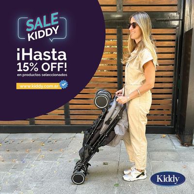 Ofertas de Juguetes, Niños y Bebés en Sarandí | Sale Kiddy - ¡Hasta 15% OFF! de Kiddy | 16/4/2024 - 27/4/2024