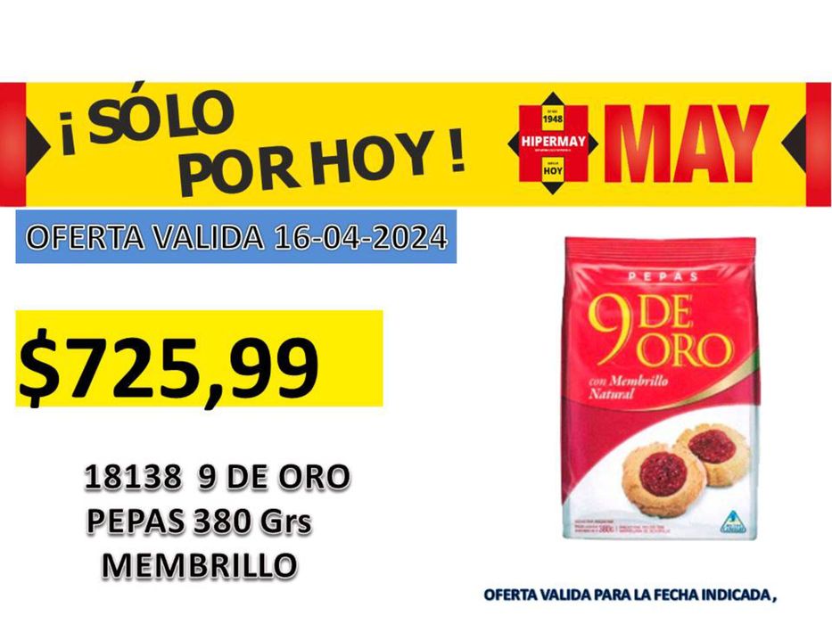 Catálogo Hiper May en Merlo (Buenos Aires) | Ofertas Hiper May | 16/4/2024 - 16/4/2024
