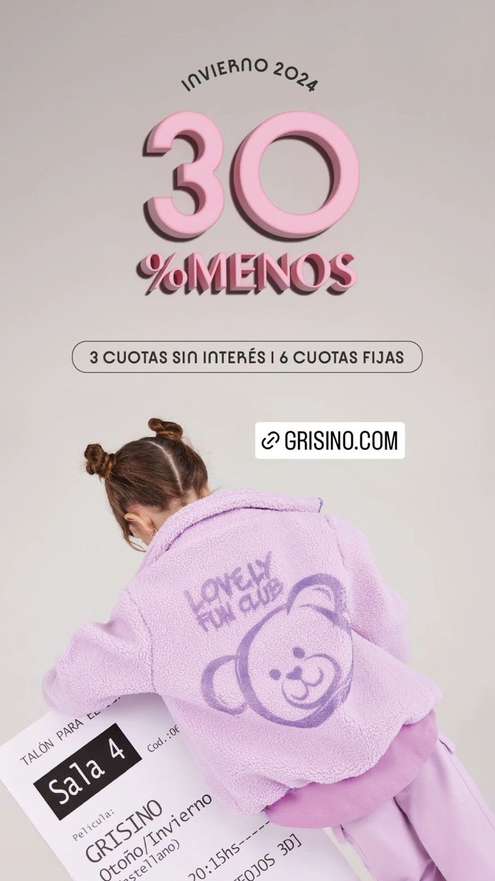 Catálogo Grisino en Quilmes | ¡Festival Grisino! 30% menos | 16/4/2024 - 30/4/2024