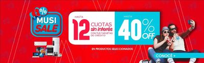 Catálogo Musimundo en San Miguel de Tucumán | MusiSale hasta 40% Off | 17/4/2024 - 20/4/2024