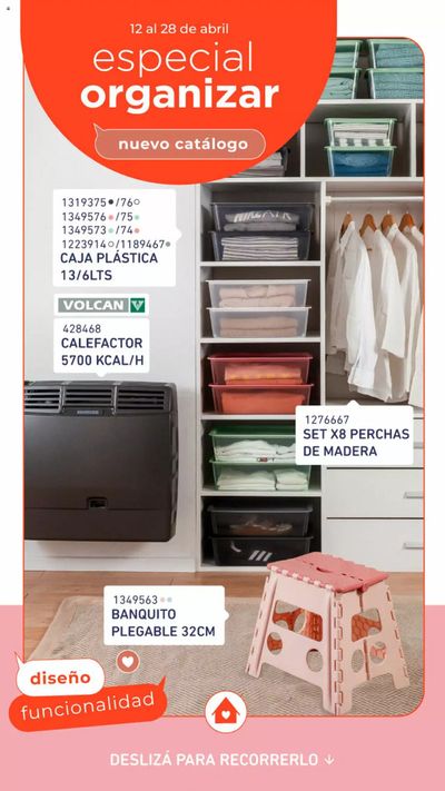 Ofertas de Muebles y Decoración en Gregorio de Laferrere | Catálogo Easy Abril 24 de Easy | 17/4/2024 - 28/4/2024
