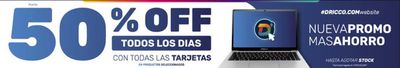 Ofertas de Electrónica y Electrodomésticos en Devoto (Córdoba) | Hasta 50% off todos los días con todas las tarjetas de DRicco | 17/4/2024 - 30/4/2024