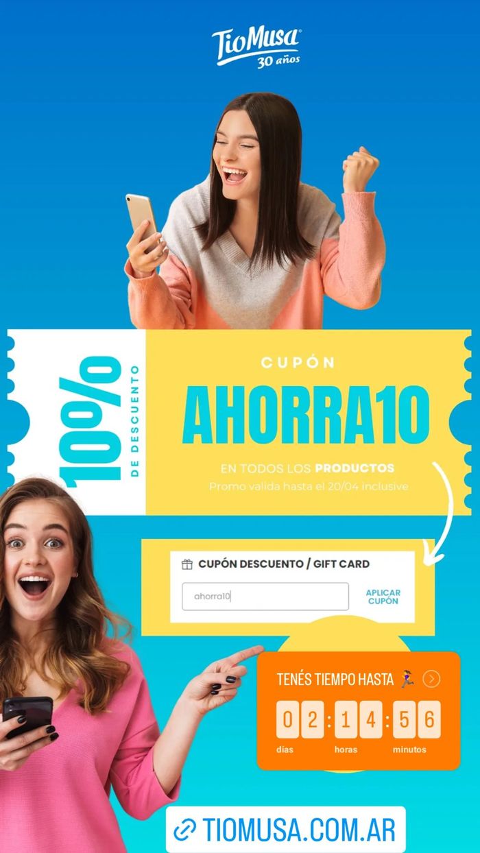 Catálogo Tio Musa en Buenos Aires | 10% de descuento con cupon Ahorra10 | 17/4/2024 - 20/4/2024