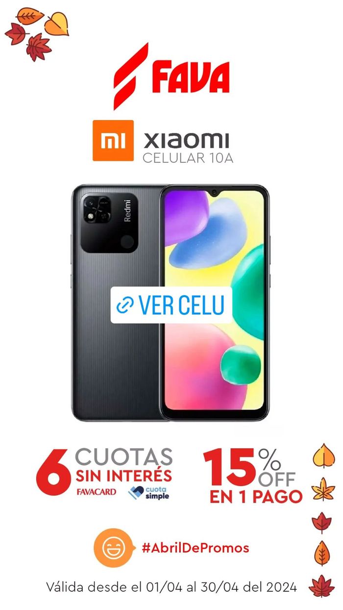 Catálogo Fava en Mar del Plata | Xiaomi 15% off en 1 pago | 17/4/2024 - 30/4/2024