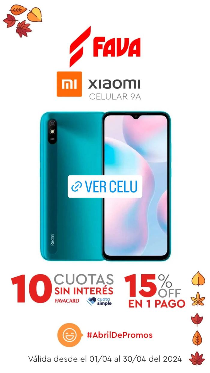 Catálogo Fava en Maipú (Mendoza) | Xiaomi 15% off en 1 pago | 17/4/2024 - 30/4/2024