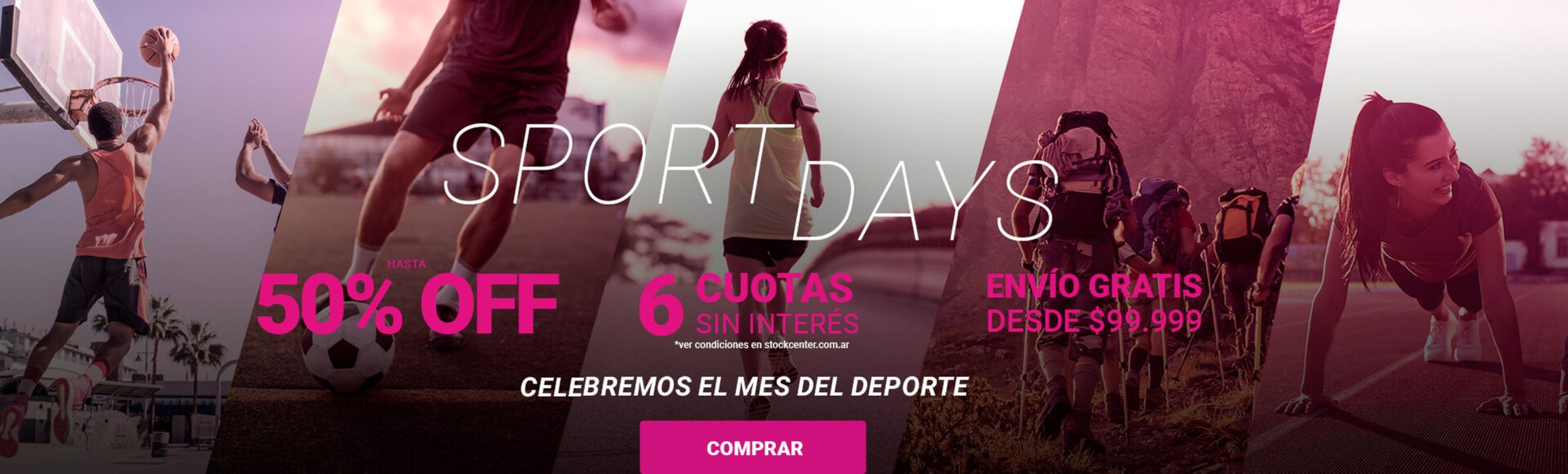 Catálogo Stock Center en Salta | Sport Days Hasta 50% off | 17/4/2024 - 23/4/2024