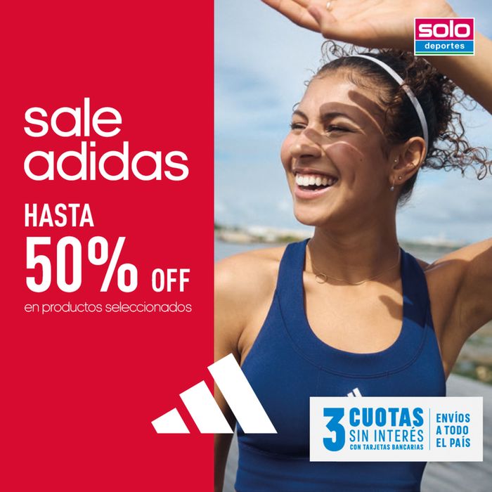 Catálogo Solo Deporte en Luján (Buenos Aires) | Hasta 50% off en productos seleccionados adidas | 17/4/2024 - 5/5/2024