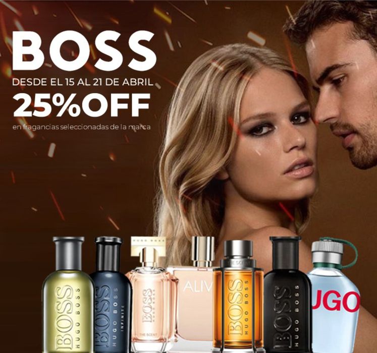 Catálogo Raffe Perfumerías | 25% off en fragancias seleccionadas Boss | 17/4/2024 - 21/4/2024