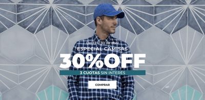 Ofertas de Ropa, Zapatos y Accesorios en Córdoba | Especial Camisas 30% off de Legacy | 17/4/2024 - 30/4/2024