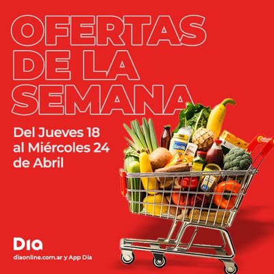Ofertas de Hiper-Supermercados | Ofertas de la semana DIA  de Supermercados DIA | 18/4/2024 - 24/4/2024