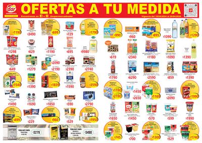 Ofertas de Hiper-Supermercados en Las Varillas | Catálogo Cadena Dar de Cadena Dar | 18/4/2024 - 29/4/2024