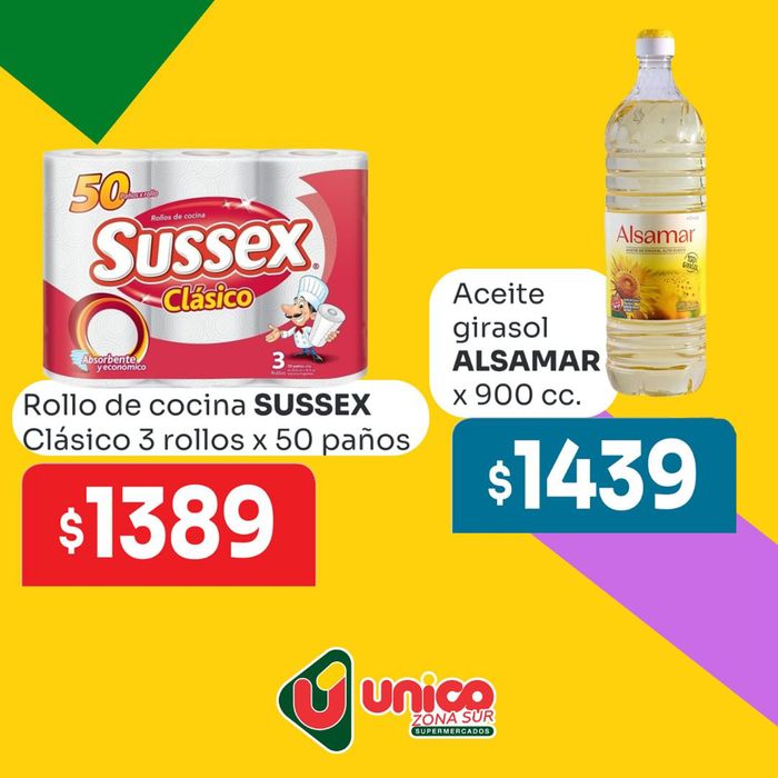 Catálogo Unico Supermercados en Rosario | Ofertas Supermercados Unico Zona Sur | 18/4/2024 - 21/4/2024