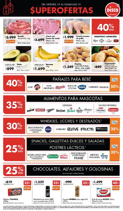Ofertas de Hiper-Supermercados en San Isidro (Buenos Aires) | Superofertas Disco de Disco | 19/4/2024 - 21/4/2024