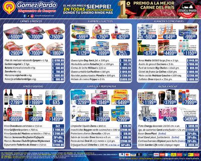 Ofertas de Hiper-Supermercados en Tafí Viejo | Aviso Viernes Gomez Pardo de Gomez Pardo | 19/4/2024 - 25/4/2024