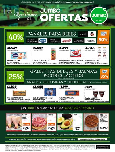 Catálogo Jumbo en Quilmes | BA FDS 19 al 21 Abril  | 19/4/2024 - 21/4/2024