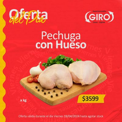 Catálogo Supermercados Giro en Rafaela | Ofertas Giro el día Viernes 19-04 | 19/4/2024 - 19/4/2024