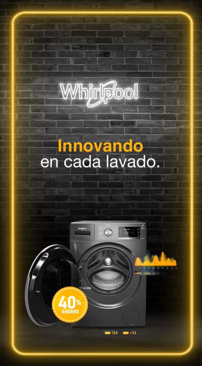 Catálogo Whirlpool | Innovando en cada lavado 40% ahorro | 19/4/2024 - 21/4/2024