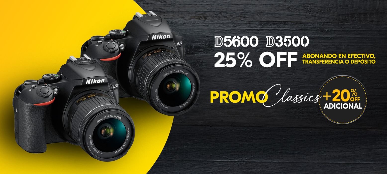 Catálogo Nikon en Martínez | Promo Classics 25% off + 20% off adicional | 19/4/2024 - 25/4/2024