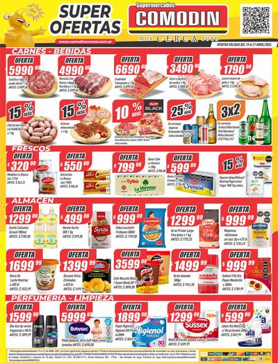 Ofertas de Hiper-Supermercados en San Salvador (Jujuy) | Revista Comodin Jujuy y Salta de Supermercados Comodin | 19/4/2024 - 21/4/2024