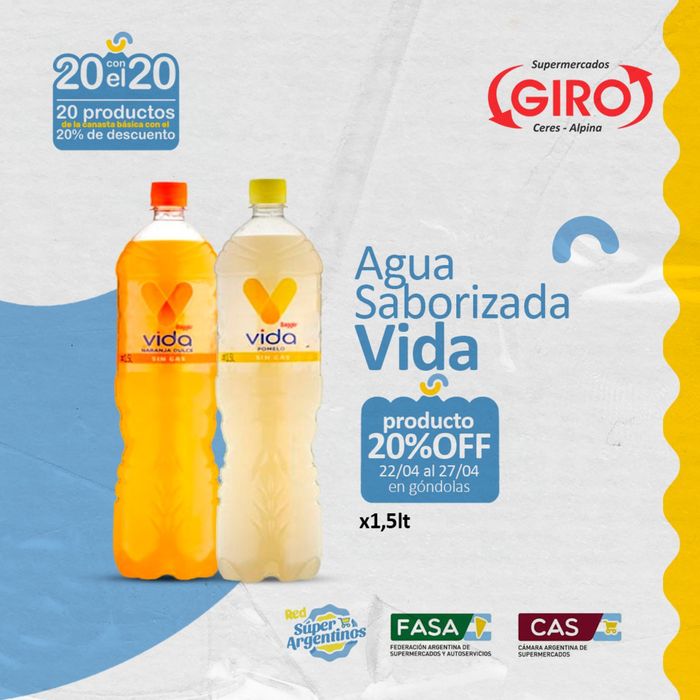 Catálogo Supermercados Giro en Santa Clara de Buena Vista | Ofertas Supermercados Giro | 22/4/2024 - 27/4/2024