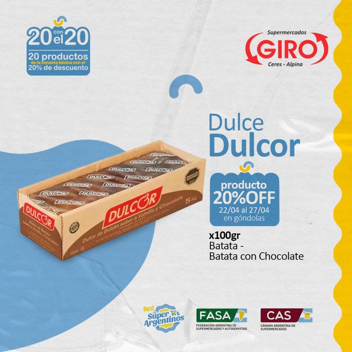 Catálogo Supermercados Giro en Rafaela | Ofertas Supermercados Giro | 22/4/2024 - 27/4/2024