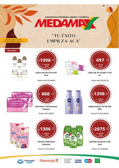 Catálogo Medamax | Ofertas Semanales Salta | 22/4/2024 - 27/4/2024