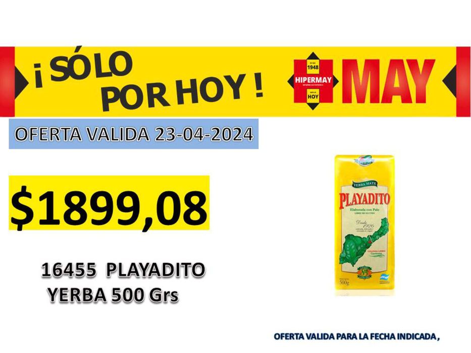 Catálogo Hiper May en Merlo (Buenos Aires) | Ofertas Hiper May | 23/4/2024 - 23/4/2024