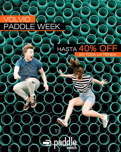 Ofertas de Ropa, Zapatos y Accesorios en Tortuguitas | Volvió Paddle Week - Hasta 40% off en toda de Paddle Watch | 23/4/2024 - 28/4/2024